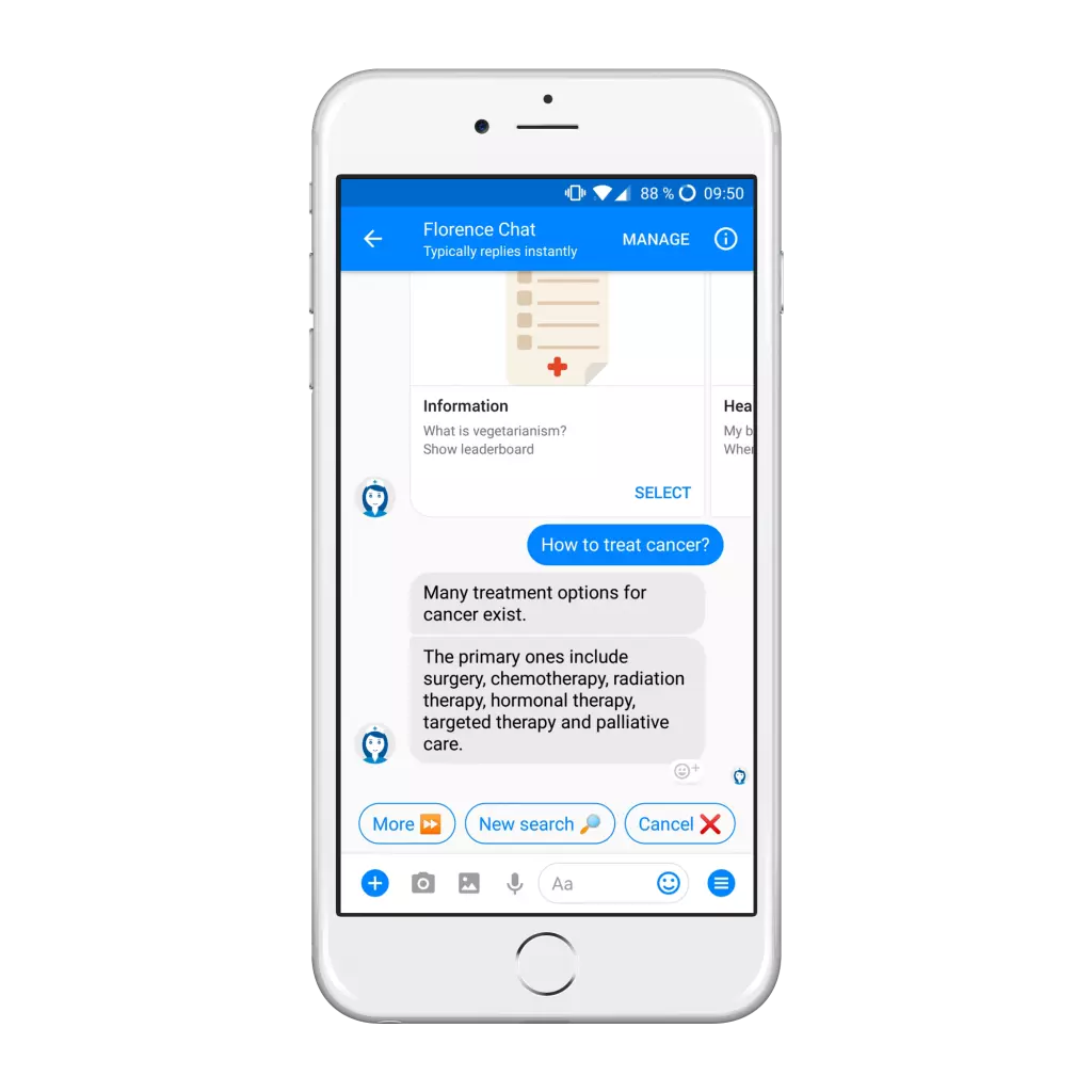 Healthcare Chatbot Case Study: Florence