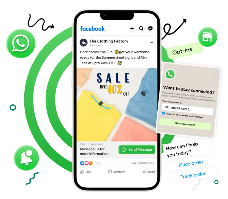 Increase WhatsApp Opt-ins with WhatsApp chatbots