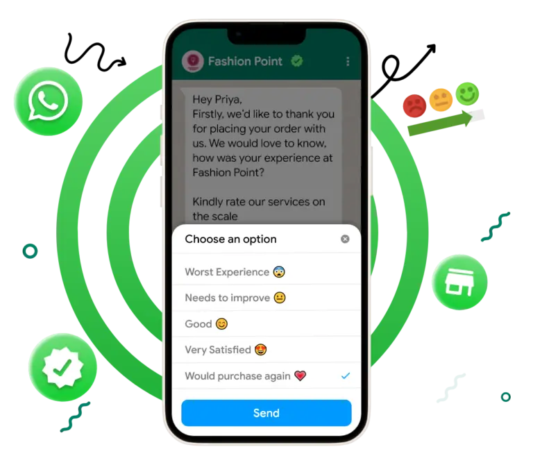 Smart Feedback Surveys with WhatsApp chatbot