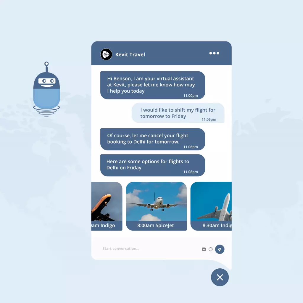 Transforming Travel with Chatbots