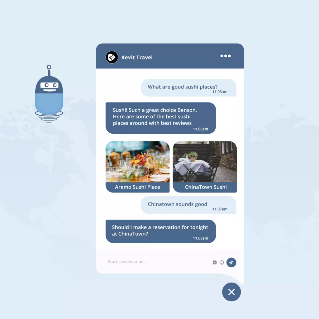 Transforming Travel with Chatbots